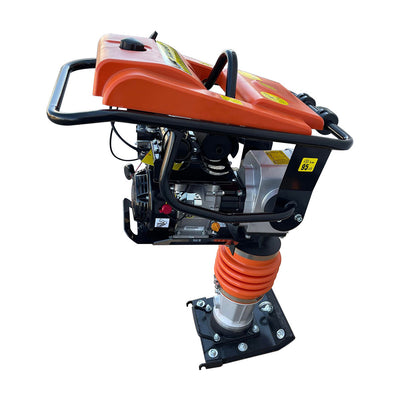 Jumping Jack Tamping Rammer Dirt Soil Tamper Compactor w/6.5HP 196cc Engine