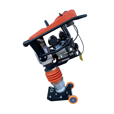 Jumping Jack Tamping Rammer Dirt Soil Tamper Compactor w/6.5HP 196cc Engine