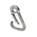 Marine Carabiner Eyelet Snap Hook 3/8" Stainless Steel, 400 lbs Capacity
