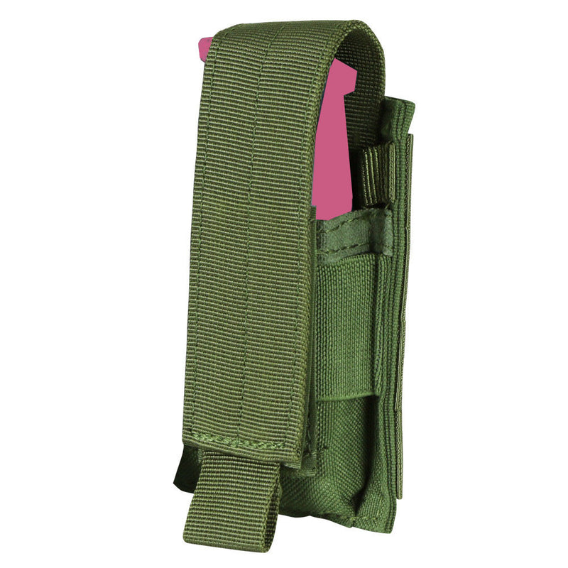 OD GREEN Single Magazine MOLLE PALS Modular Tactical Utility Pouch