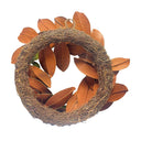 23” Spring Botanical Artificial Magnolia Wreath, Real Touch Silk Floral Farmhouse Door Wreath, Lifelike Magnolia Blossoms for Front Door, Wall Décor & Seasonal Home Decoration
