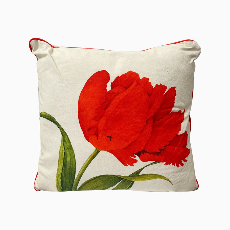 Spring Tulips Throw Pillow Decorative Cushion Sofa Couch Pillow Home Decor 16x16