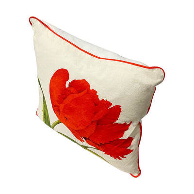 Spring Tulips Throw Pillow Decorative Cushion Sofa Couch Pillow Home Decor 16x16