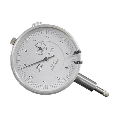 0.2" HIGH PRECISION DIAL INDICATOR .0001" SHOCK-PROOF LUG BACK