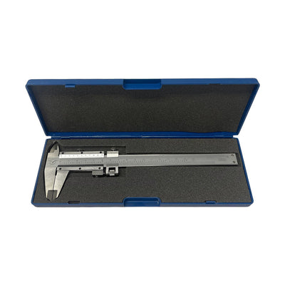 SS Caliper  6'' / 150mm Precision Fine Adjustment Vernier Graduation Hardened