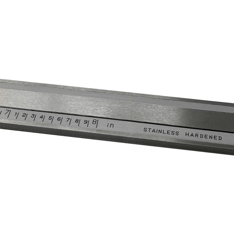 8" Dial Caliper 0.001 Graduation Stainless Steel Shockproof With Plastic Case