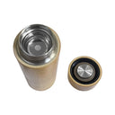 500ML Bamboo Stainless Steel Flask Bottle Thermos Coffee Tea Strainer Hot Cold