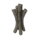 15-1/2" H Tree Bark Multi Vessel Vase, Natural Wood Look Rustic Flower Vase, Decorative Tree Trunk Style Home Décor for Living Room & Table Centerpiece