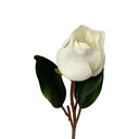 32" Real Touch Magnolia Stem, Artificial Magnolia Flower Silk Floral Stem for Vase Arrangements, Wedding Décor & Home Decoration