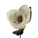 32" Real Touch Magnolia Stem, Artificial Magnolia Flower Silk Floral Stem for Vase Arrangements, Wedding Décor & Home Decoration