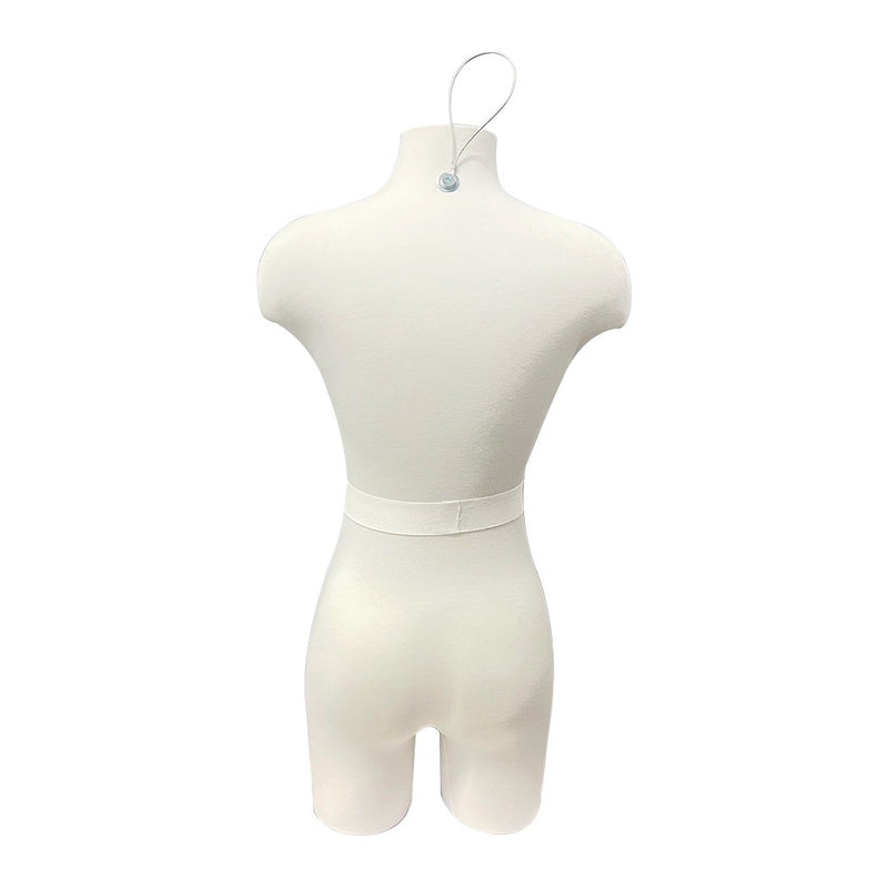 Female Torso Body Mannequin Form (Waist Long) Great for Small and