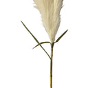 33” Faux Pampas Grass Stem, Single Artificial Pampas Grass Plume, Tall Boho Neutral Decorative Flower for Home Décor, Farmhouse Vase Filler, Wedding & Table Centerpieces