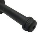 18 Pcs 6” Black Slatwall Pipe Straight Faceout Hook, Industrial Vintage Pipeline Display Arm for Retail Clothing, Apparel & Merchandising