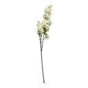 12 Pcs 42" Artificial White Cherry Blossom Spray, Botanical Silk Floral Stem for Tall Vase Arrangements, Wedding & Natural Home Décor