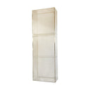 Lucite Clear Acrylic Single Tier Divided Counter Bin 24" x 8"