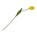 36 Pcs Artificial Yellow Tulips 15” Real Touch Foam Tulip Bundle, Lifelike Silk Floral Stems for Home Décor, Wedding Centerpieces, Spring Arrangements & Table Vase Display