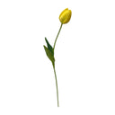 36 Pcs Artificial Yellow Tulips 15” Real Touch Foam Tulip Bundle, Lifelike Silk Floral Stems for Home Décor, Wedding Centerpieces, Spring Arrangements & Table Vase Display