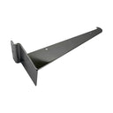 20 Pcs 8” Chrome Slatwall Glass Shelf Bracket, Metal Retail Display Support Hanger for Store Wall Fixture & Merchandising