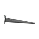 20 Pcs 10” Chrome Slatwall Glass Shelf Bracket, Metal Retail Display Support Hanger for Store Wall Fixture & Merchandising
