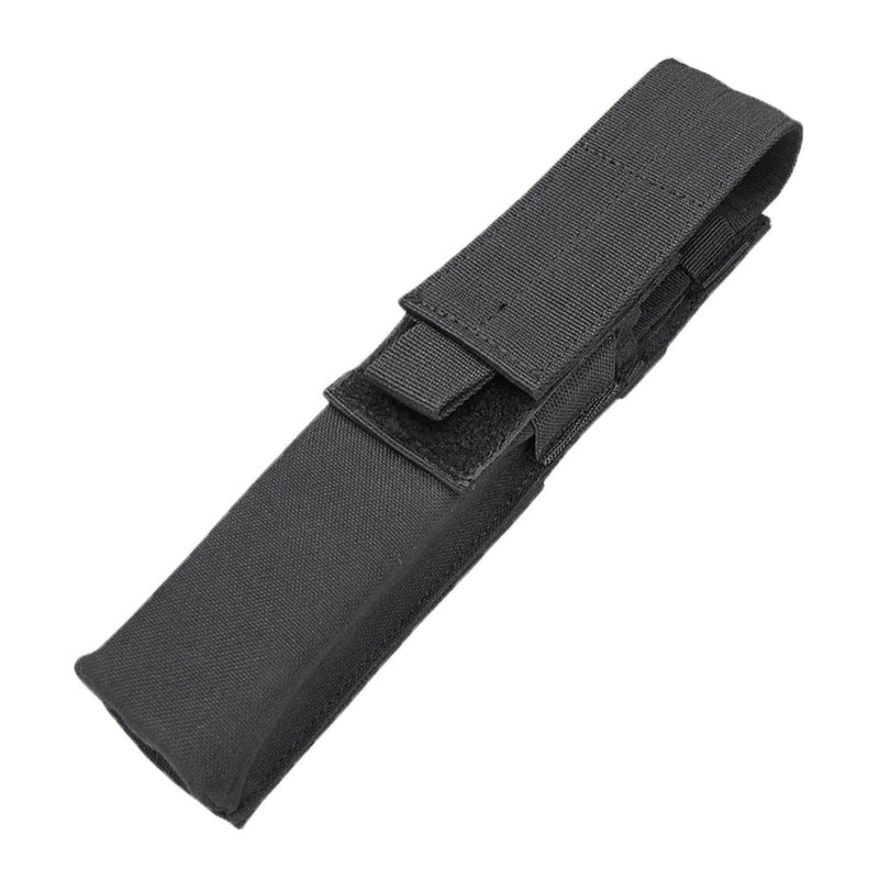 BLACK Tactical Single Airsoft Mag MOLLE Single Mag Pouch