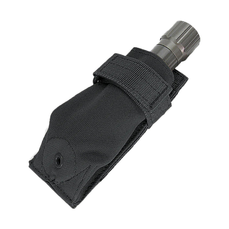 BLACK MOLLE Flashlight Pouch Multi Purpose Tool Utility