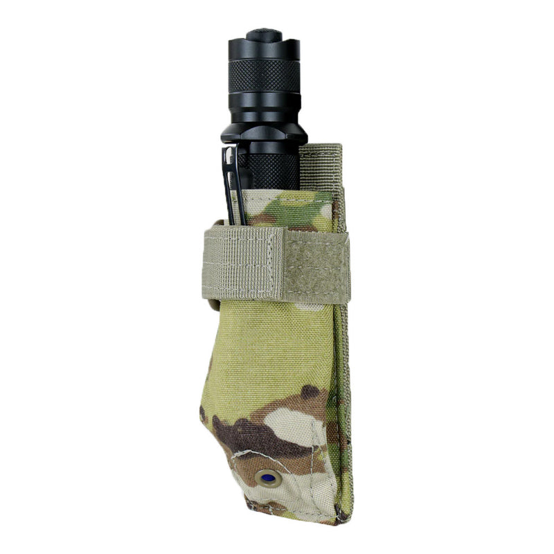 SCORPION MOLLE Flashlight Pouch Multi Purpose Tool Utility