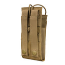 GEN II  Molle Tactical Patrol Radio Pouch COYOTE
