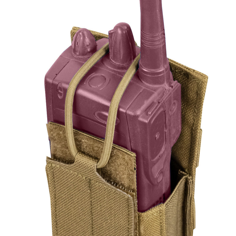 GEN II  Molle Tactical Patrol Radio Pouch COYOTE
