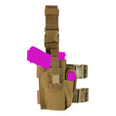COYOTE Tactical Drop Leg Holster With Mag Pouch