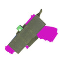 OD GREEN Hook and Loop Tactical Secure Lightweight Universal Bungee Holster