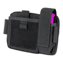 BLACK Annex Admin Pouch Tactical Utility Pocket Airsoft MOLLE Webbing