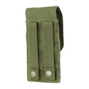 OD GREEN Hook Loop Tactical Buckled Universal Magazine Pouch 3.5"W x 7"H x 2"D