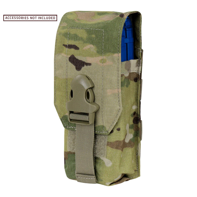 SCORPION Hook Loop Tactical Buckled Universal Magazine Pouch 3.5"W x 7"H x 2"D