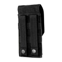 BLACK Hook Loop Tactical Buckled Universal Magazine Pouch 3.5"W x 7"H x 2"D