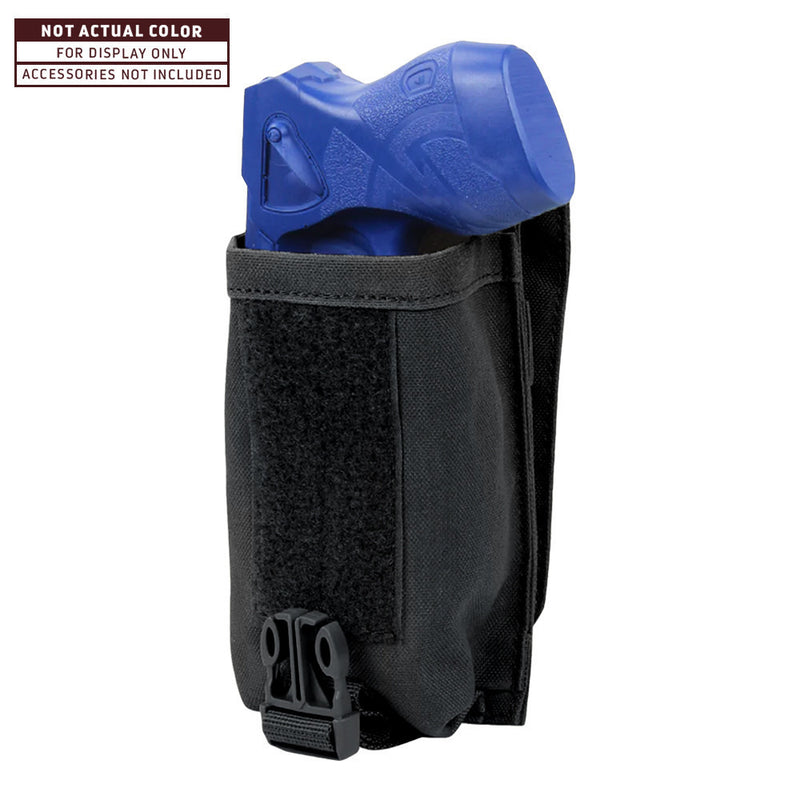 MULTICAM BLACK Hook Loop Tactical Buckled Universal Magazine Pouch 3.5"W x 7"H