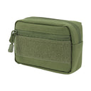 OD GREEN MOLLE PALS Tactical Compact Utility Tool Hook Loop Panel Pouch