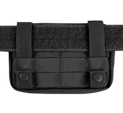 BLACK MOLLE PALS Tactical Compact Utility Tool Hook Loop Panel Pouch