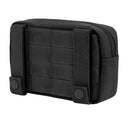BLACK MOLLE PALS Tactical Compact Utility Tool Hook Loop Panel Pouch