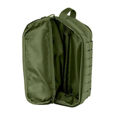 OD GREEN Tactical Laser Cut MOLLE Modular Utility Tool Padded Field Pouch