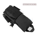 BLACK Molle Tactical Micro TK First Response Medical Pouch 4"H x 6"W x 2"D