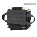 BLACK Molle Tactical Micro TK First Response Medical Pouch 4"H x 6"W x 2"D