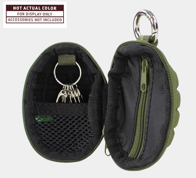 COYOTE Grenade Zipper Keychain Tactical Multi-Purpose Wallet Pocket Pouch