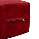 COVER ONLY Twin Knife Edge Trim Velvet Indoor Daybed Mattress Sheet 75"x39"x6" - AD369