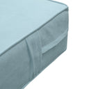 COVER ONLY Twin Same Pipe Trim Velvet Indoor Daybed Mattress Sheet 75"x39"x6"-AD355