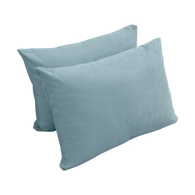 COVER ONLY Model V1 Twin Velvet Knife Edge Indoor Daybed Cushion Bolster - AD355