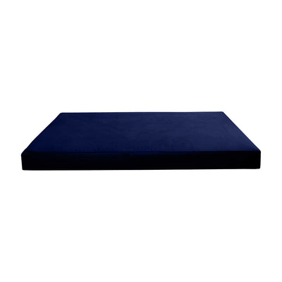 COVER ONLY Twin Same Pipe Velvet Indoor Daybed Mattress Sheet 75"x39"x8"-AD373