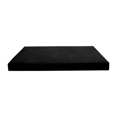 COVER ONLY Full Same Pipe Velvet Indoor Daybed Mattress Sheet 75"x54"x6"-AD374