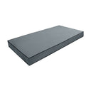 COVER ONLY Full Contrast Pipe Velvet Indoor Daybed Mattress 75"x54"x8"-AD347