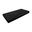 COVER ONLY Full Contrast Pipe Velvet Indoor Daybed Mattress 75"x54"x8"-AD350
