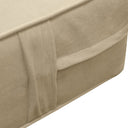 COVER ONLY Full Same Pipe Trim Velvet Indoor Daybed Mattress 75"x54"x8"-AD304